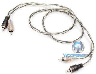 64105 DIRECTED AUDIO 2CH 3FOOT HI QUALITY AMP RCA JACK CABLE DEI PPI