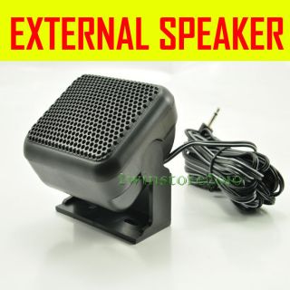 EXTERNAL SPEAKERS 3.5mm Two Way car mobile ham cb radio communication