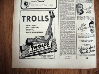 1946 Trolls Peppermint Candy Ad