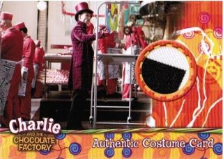 Charlie Chocolate Factory Costume Card of Wonka Candy Store Workers