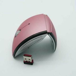 Folding Wireless Mice Optical Mouse For PC Laptop Black Blue Pink Red