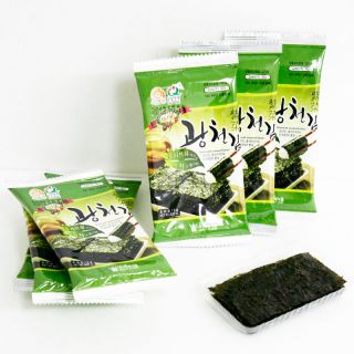 Seasoned Seaweed 40 packets, laver, Yaki nori, Low Calorie Food