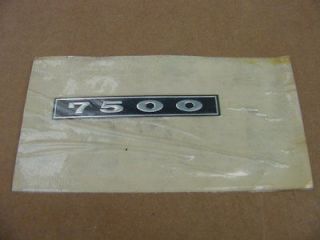 1972 73 1974 1975 76 1977 Camper Special 7500 Emblem INSERT NAMEPLATE