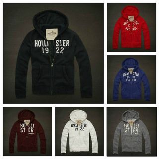 NWT HOLLISTER by A&F MENS HOODIES MOOR PARK sizes S, M, L, XL