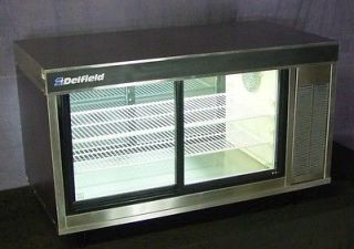 Delfield Counter Top Pass Thru Refrigerated Display Case
