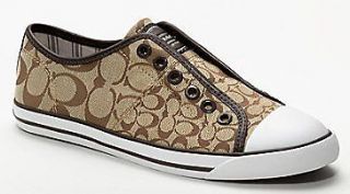 COACH MIKA Sig Carn Jacquard Sneaker Available Size 6 to 10 Woman