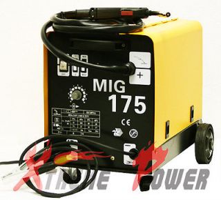 listed Wire Auto Feed 160AMP MIG 175 110V Flux Core Welding Machine