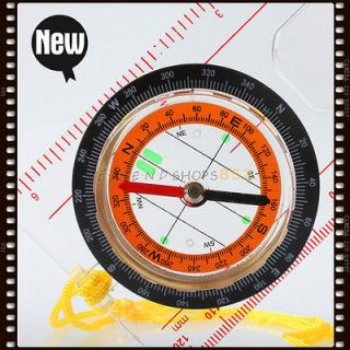 COMPASS NAVIGATION TOOL SCALE MAP MAGNIFIER RULER F