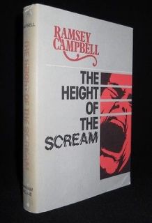 RAMSEY CAMPBELL   Height of the Scream   1ST EDITION ARKHAM HOUSE