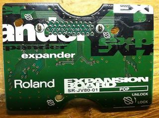 SR JV1080 01 Pop Expansion VXP card/1080/2080 /5080/3080/880 /board