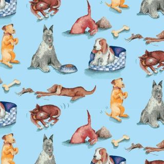 CASPARI 2 / 2 Sheet Rolls of Pet Dogs Gift Wrap / Wrapping Paper