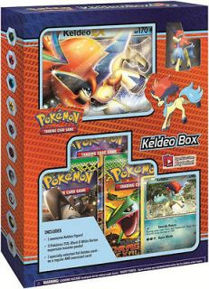 Pokemon Trading Card Game Keldeo Figure Box (Pre Order, Ships Oct 15)