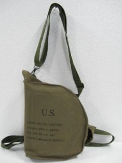 Replica WWII US canteens,mask ,tins Supply Bag