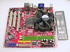 MSI ms 7061 ver 1 0 motherboard with CPU heatsink and fan combo