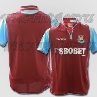 West Ham Home 2012 Jersey Shirt SS S/M/XL None/Carroll/A nyName