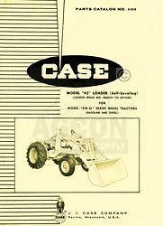 Case 42 Loader Parts Catalog Manual Fits 530 SL Tractor