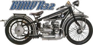 BMW R32 R 32   Boxer Twin Shaft Drive Antique Vintage Motorcycle Bike