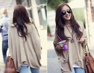 Womens Casual Loose Big Skull Long Cool Knit Sweater Cardigans