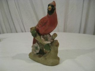 Napco Red Cardinal Figurine ceramic numbered