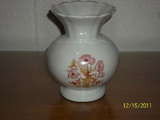 Schmidt Porcelain Vase By Leart Brasil Porcelana Floral Design White