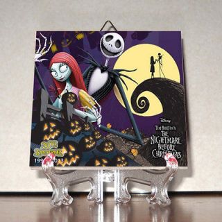 The Nightmare before Christmas CERAMIC TILE 20th Anniversary Jack and