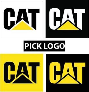 CATERPILLAR Cat Sticker Decal **PICK SIZE LOGO** Tool Box Bumper Wall