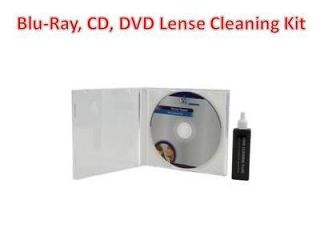 BLUE RAY BLURAY CD DVD CD ROM PLAYER LENS CLEANER CLEANING KIT WET AND