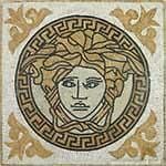 35.1 x 35.1Lovely Mosaic Marble Wall, Inlay Art Tile