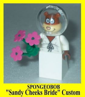SPONGEBOB Lego Sandy Cheeks Bride custom NEW (dt) #9A