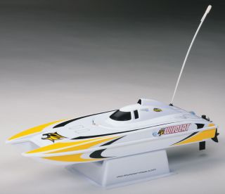AQUB19A3 Yellow Mini Wildcat Catamaran RTR RC Boat Channel 3 New