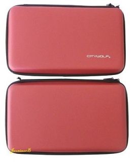 Red Carry Case Cover Bag for Nintendo Wii U Console, Handheld