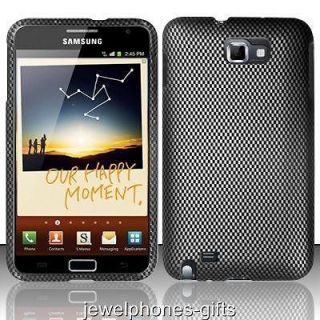 Galaxy Note i717/i9220 (AT&T) Black Checkers Hard Phone Case Cover