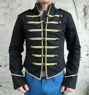 Damage Blacklist Military Grid Jacket Black Gold My Chemical Romance