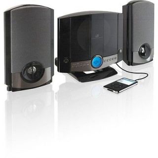 GPX SHELF VERTICAL HOME SYSTEM CD PLAYER SPEAKER RADIO STEREO RCA & 3