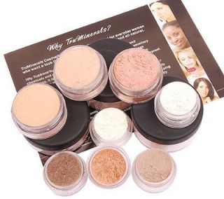100% Minerals Makeup Start Kit Cosmetic Eye Bare Skin Great Cover Up