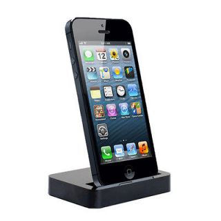 For Apple iPhone 5 Dock Charger Data Sync Cradle Base Holder Docking