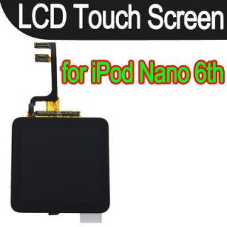 Replacement LCD Display Touch Glass Lens Screen Digitizer iPod Nano