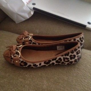 Sperry Leopard Flats Size 6