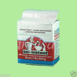 SAF INSTANT YEAST 1 x 1 lb KOSHER PARVE LESAFFRE