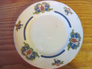 Vintage WH Grindley & Co Chelsea Ivory Prestwick England plate