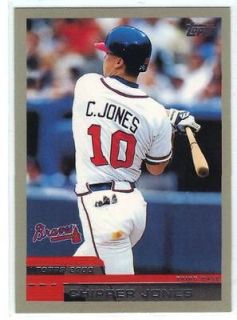 CHIPPER JONES 2010 TOPPS CYMTO CARDS YOUR MOM THREW OUT #MTO107