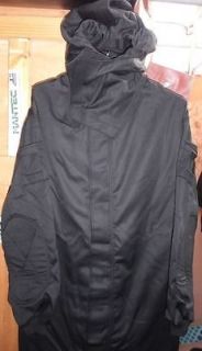 black paintball vest