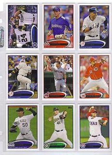 2012 Topps Update Robinson Cano 20 Card Lot #US120