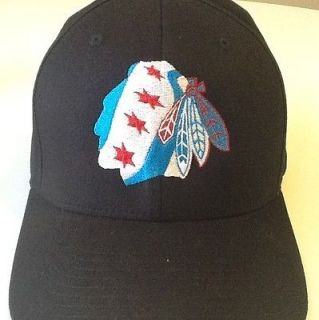 Chicago Blackhawks Chicago Flag Hat