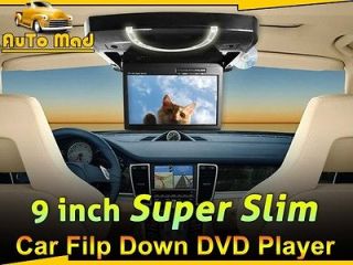 Inch Roof Mounted Car DVD Player with Kid Games Disc USB SD FM