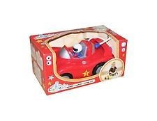 Carousel Remote Control Racing Car Red Steering Wheel Lights Sound