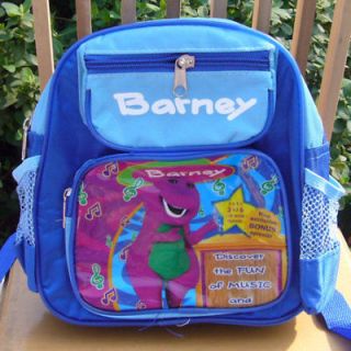 New Barney & Friends Children Toddler Boys schoolbag small backpack
