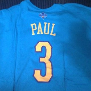 Chris Paul Aqua Hornets Jersey T Shirt, Size 2XL  N.O. Hornets