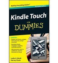 Kindle Touch for Dummies (Portable) by Chute NEW