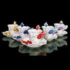 Promotioin NEW 5 Color Ceramic Goldfish Coffee Cup/Saucer/Spo on